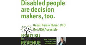 Disabled people are decision makers too podcast header